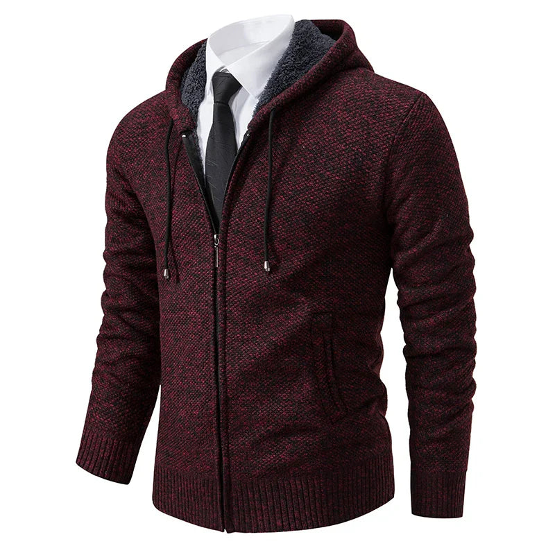 LAURENT MONACO | CARDIGAN AVEC ZIP EN POLAIRE