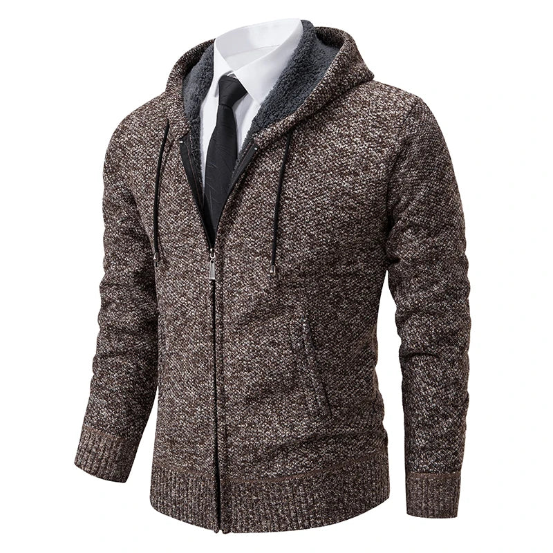 LAURENT MONACO | CARDIGAN AVEC ZIP EN POLAIRE