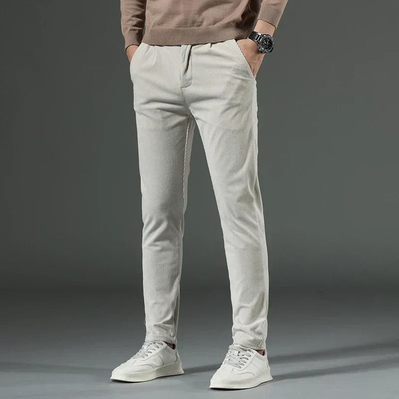 Ettore | Elastic Velvet Pants