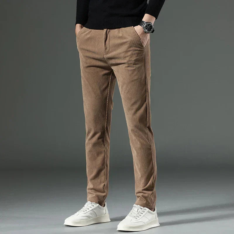 Ettore | Elastic Velvet Pants
