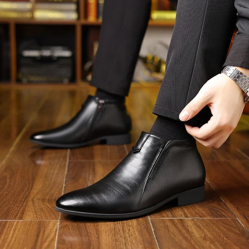 LAURENT MONACO | BOTTES POUR HOMMES AVEC FERMETURE ÉCLAIR