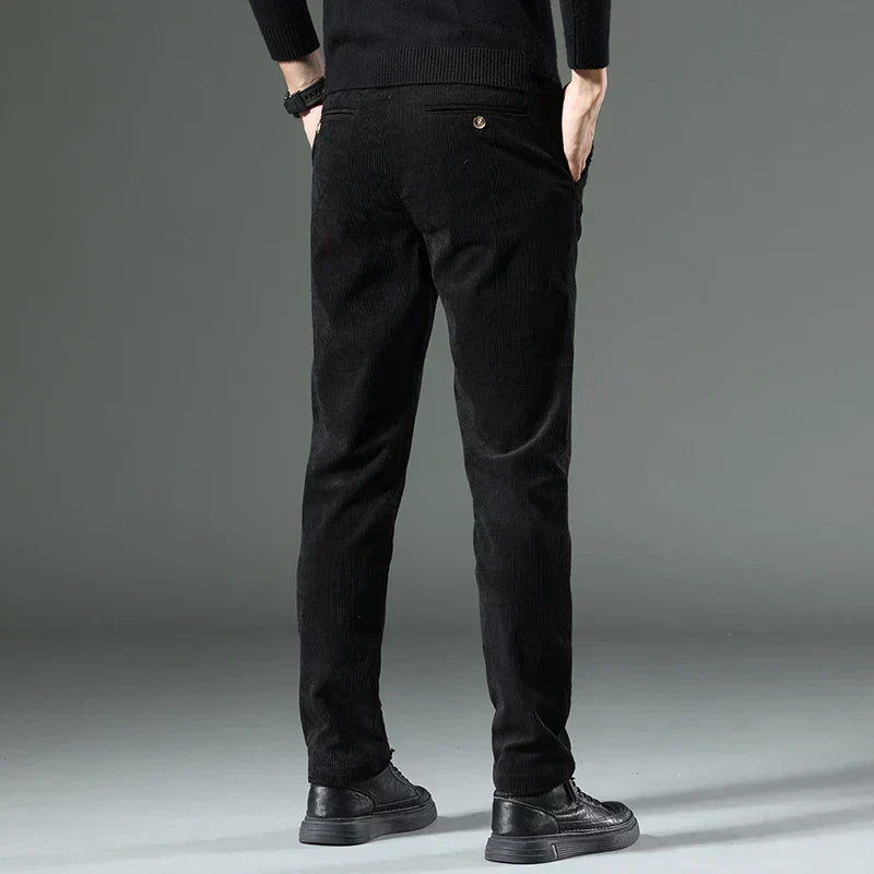 Ettore | Elastic Velvet Pants