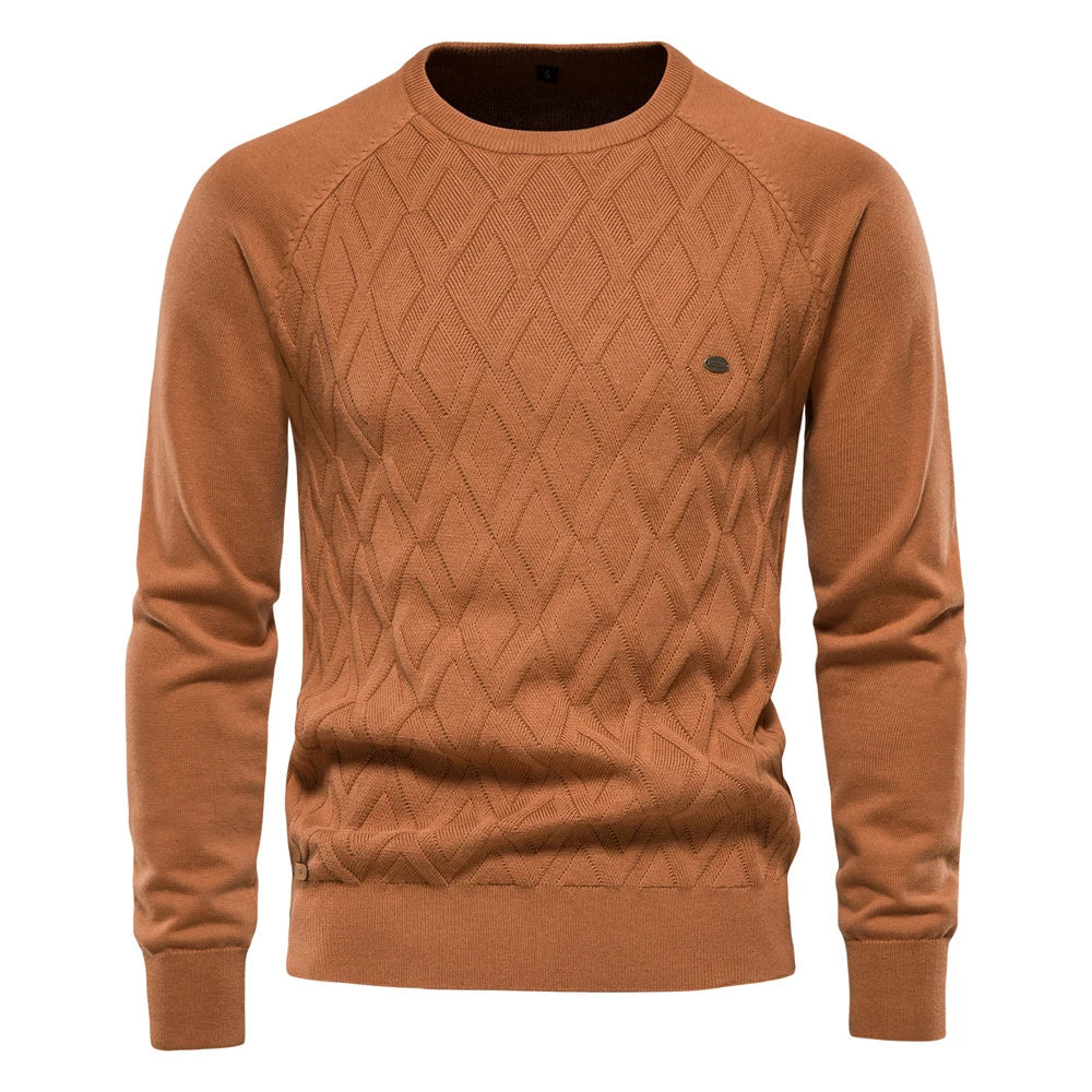 LAURENT MONACO | MEN'S PLAID SWEATER