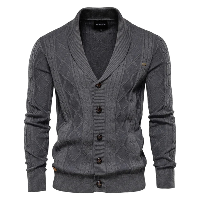 LAURENT MONACO | CARDIGAN HOMME AVEC BOUTONS