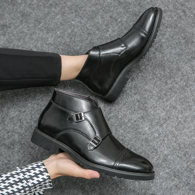LAURENT MONACO | BOTTES MONK À DOUBLE BOUCLE