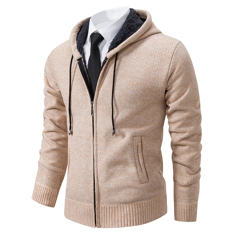 LAURENT MONACO | CARDIGAN AVEC ZIP EN POLAIRE