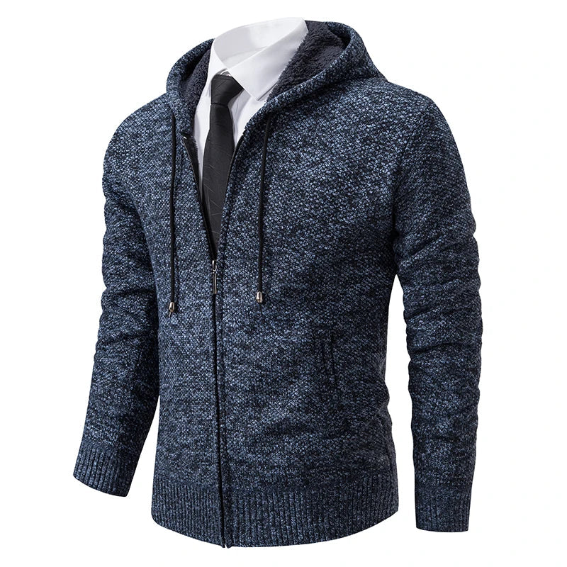 LAURENT MONACO | CARDIGAN AVEC ZIP EN POLAIRE