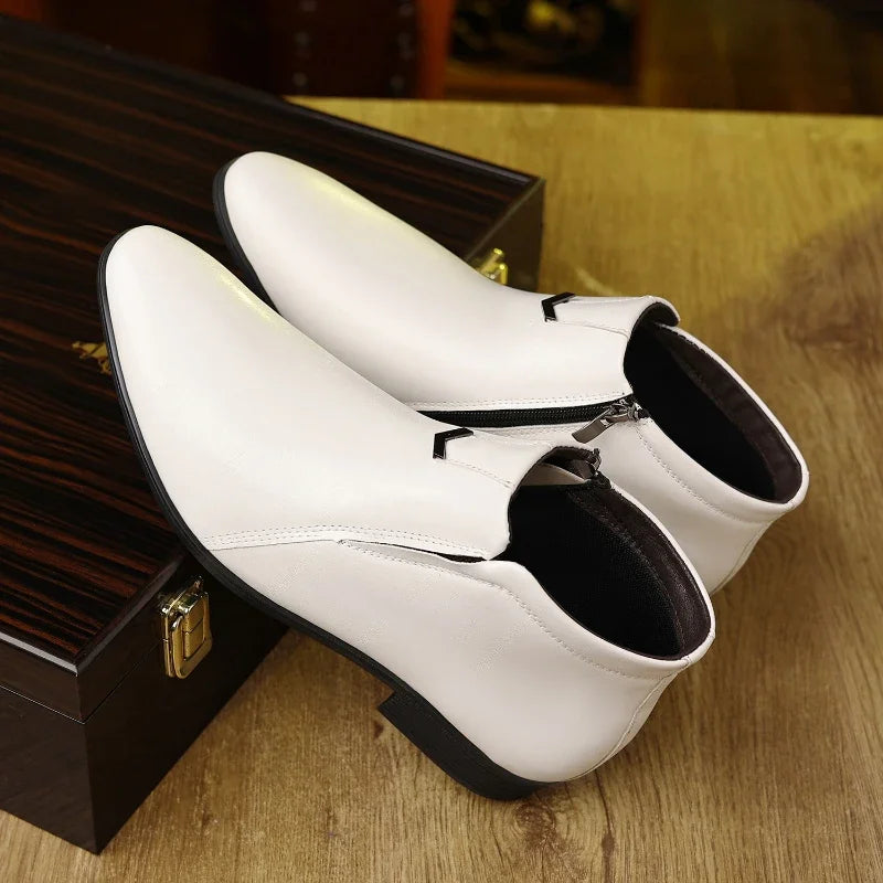 LAURENT MONACO | BOTTES POUR HOMMES AVEC FERMETURE ÉCLAIR
