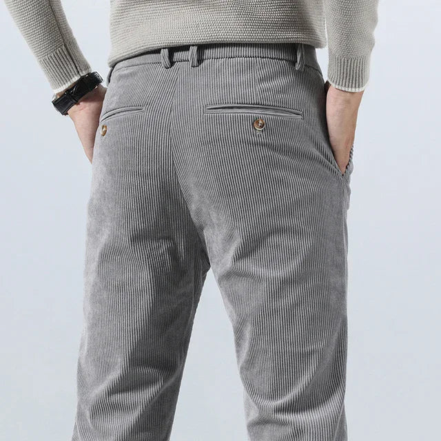 Ettore | Elastic Velvet Pants