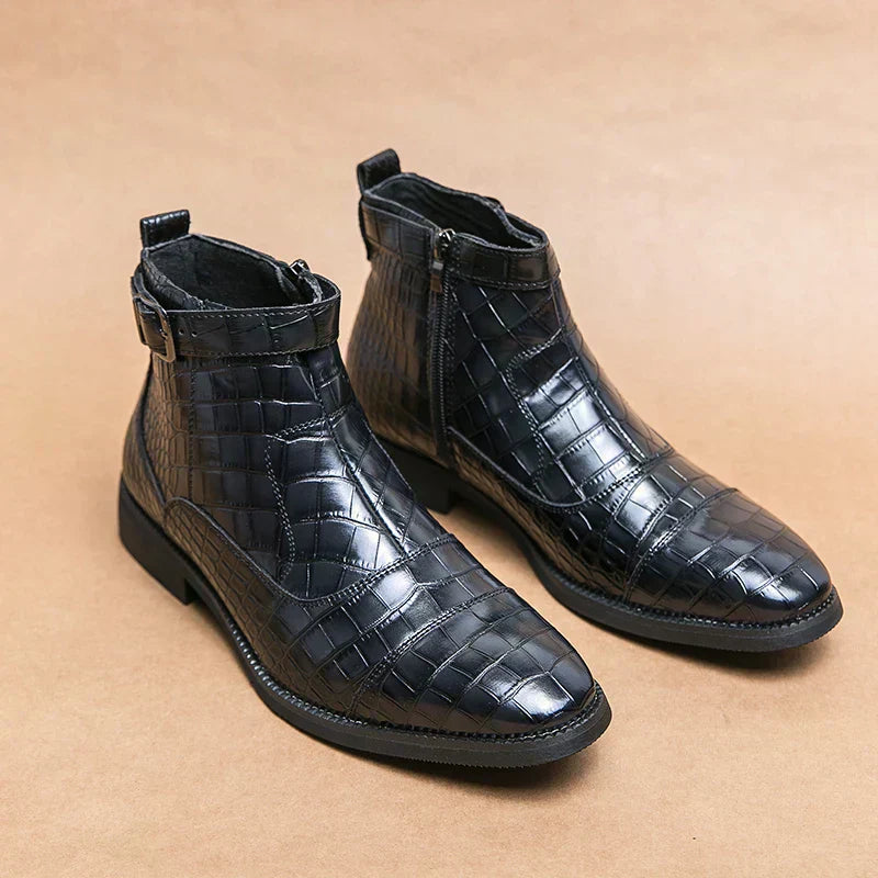 LAURENT MONACO | BOTTINES À LA CHEVILLE AVEC BOUCLE