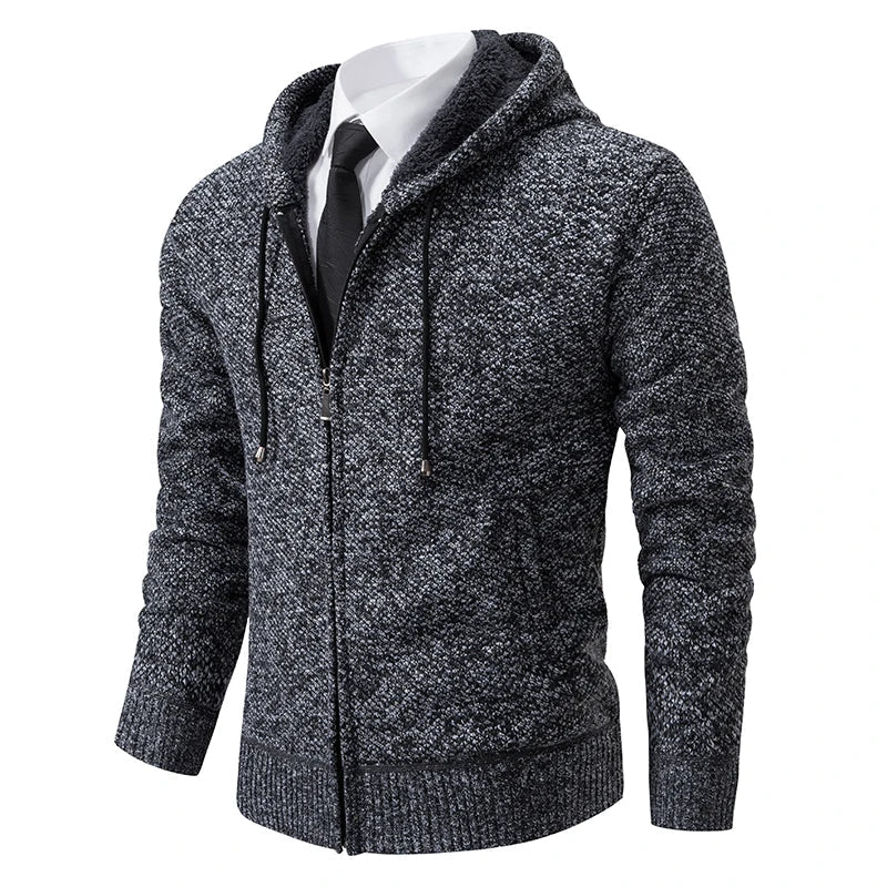 LAURENT MONACO | CARDIGAN AVEC ZIP EN POLAIRE