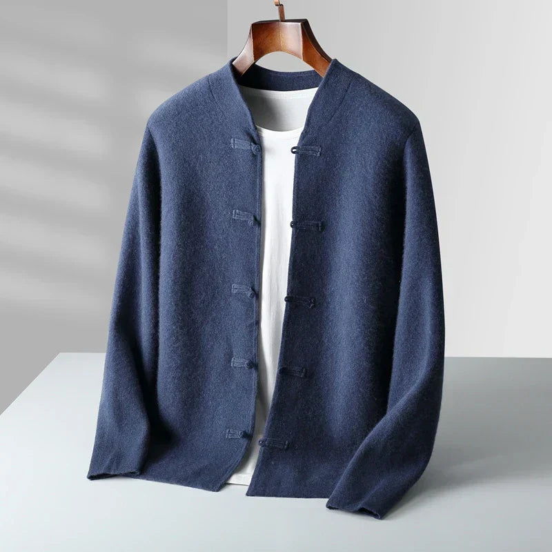 LAURENT MONACO | CARDIGAN CLASSIQUE EN CACHEMIRE
