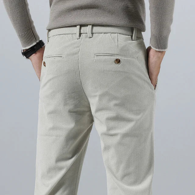 Ettore | Elastic Velvet Pants