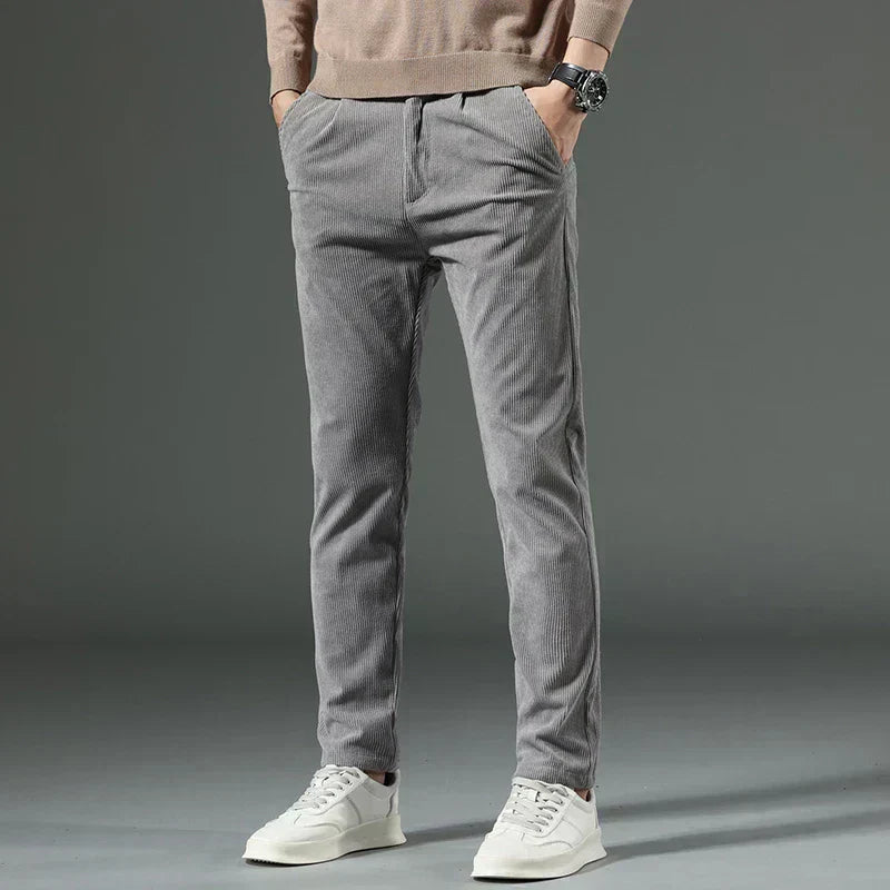 Ettore | Elastic Velvet Pants