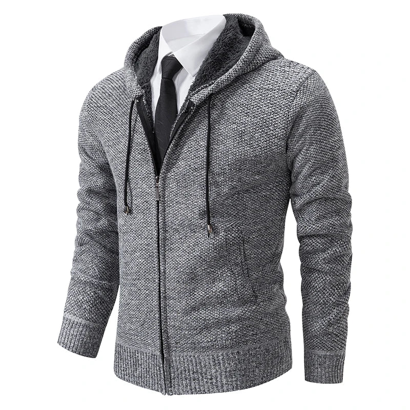 LAURENT MONACO | CARDIGAN AVEC ZIP EN POLAIRE