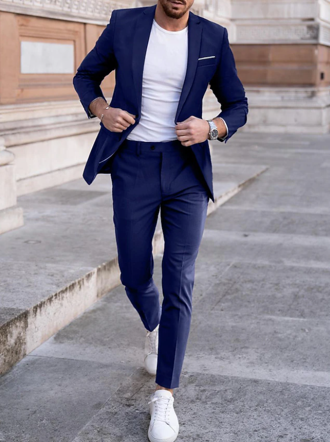 ENZO | Lightweight Men's Summer Suit