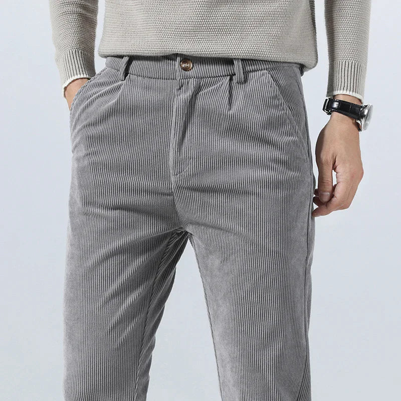 Ettore | Elastic Velvet Pants