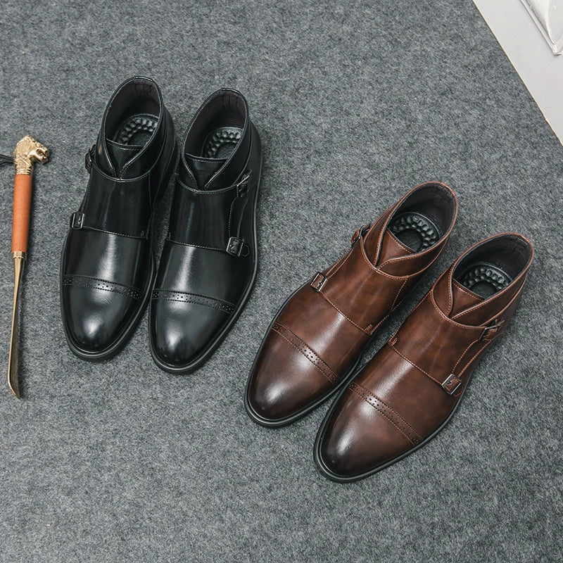 LAURENT MONACO | BOTTES MONK À DOUBLE BOUCLE