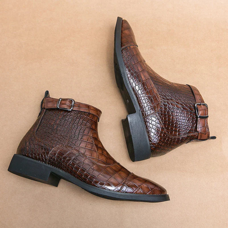 LAURENT MONACO | BOTTINES À LA CHEVILLE AVEC BOUCLE