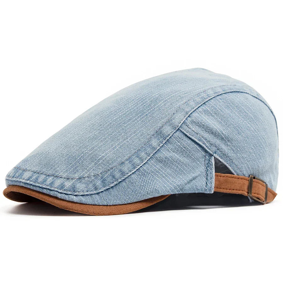 LAURENT MONACO | CASQUETTE EN DENIM POUR HOMMES