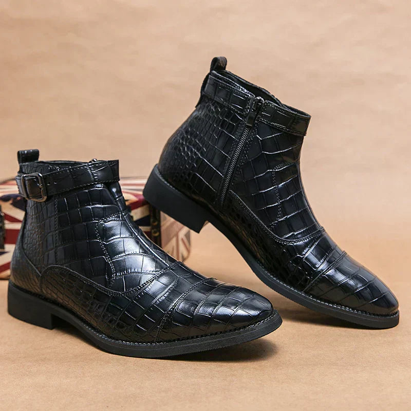 LAURENT MONACO | BOTTINES À LA CHEVILLE AVEC BOUCLE