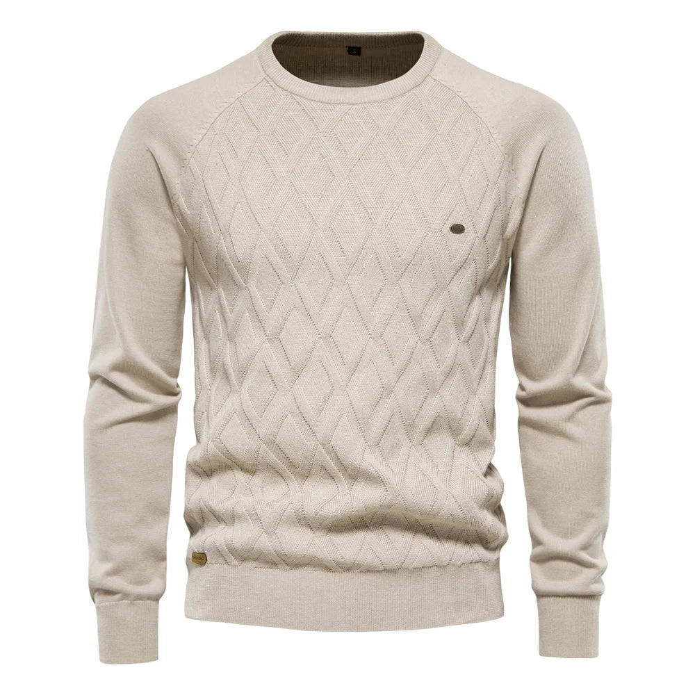 LAURENT MONACO | MEN'S PLAID SWEATER