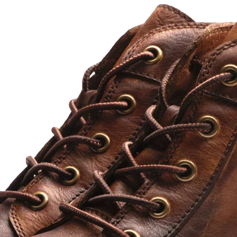 LAURENT MONACO | BOTTES POUR HOMME À BOUT ROND RÉTRO
