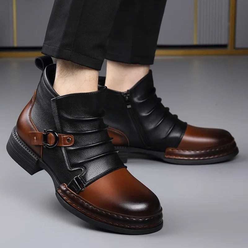 LAURENT MONACO | BOTTINES À BOUCLE POUR HOMME