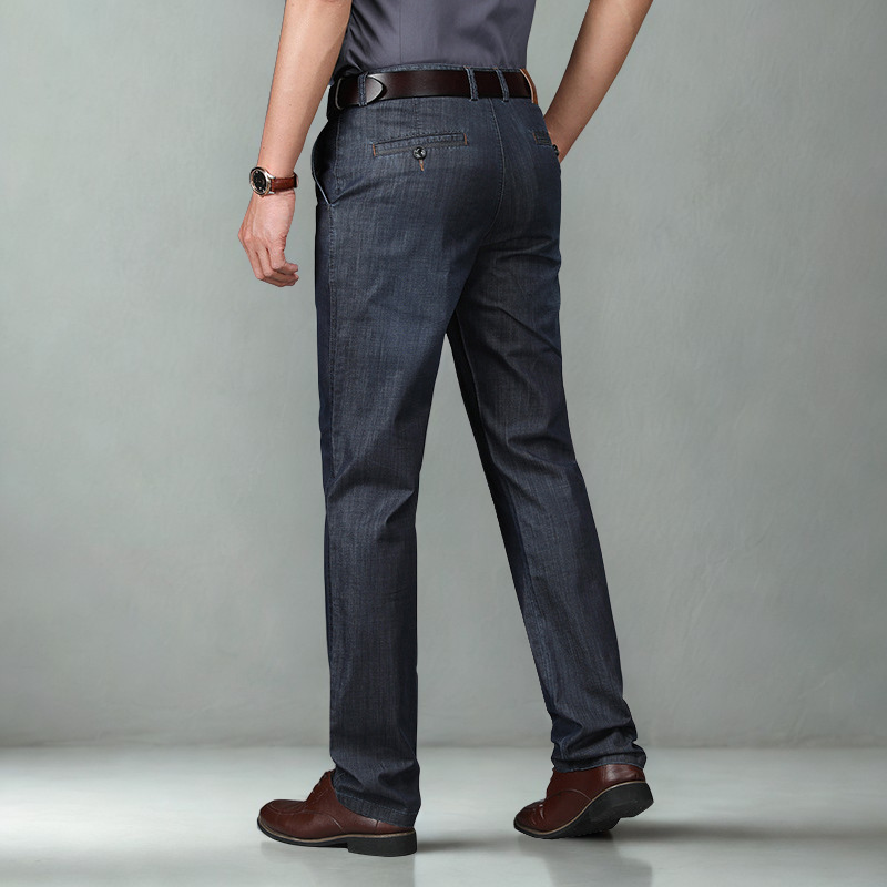 Men's Classic Cut Stretch Denim Jeans