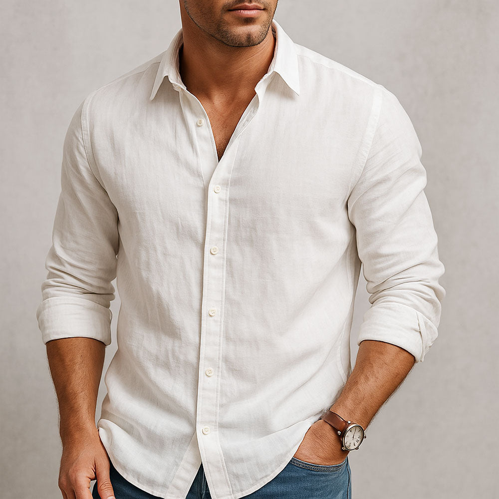 ESSENTIAL LINEN SHIRT