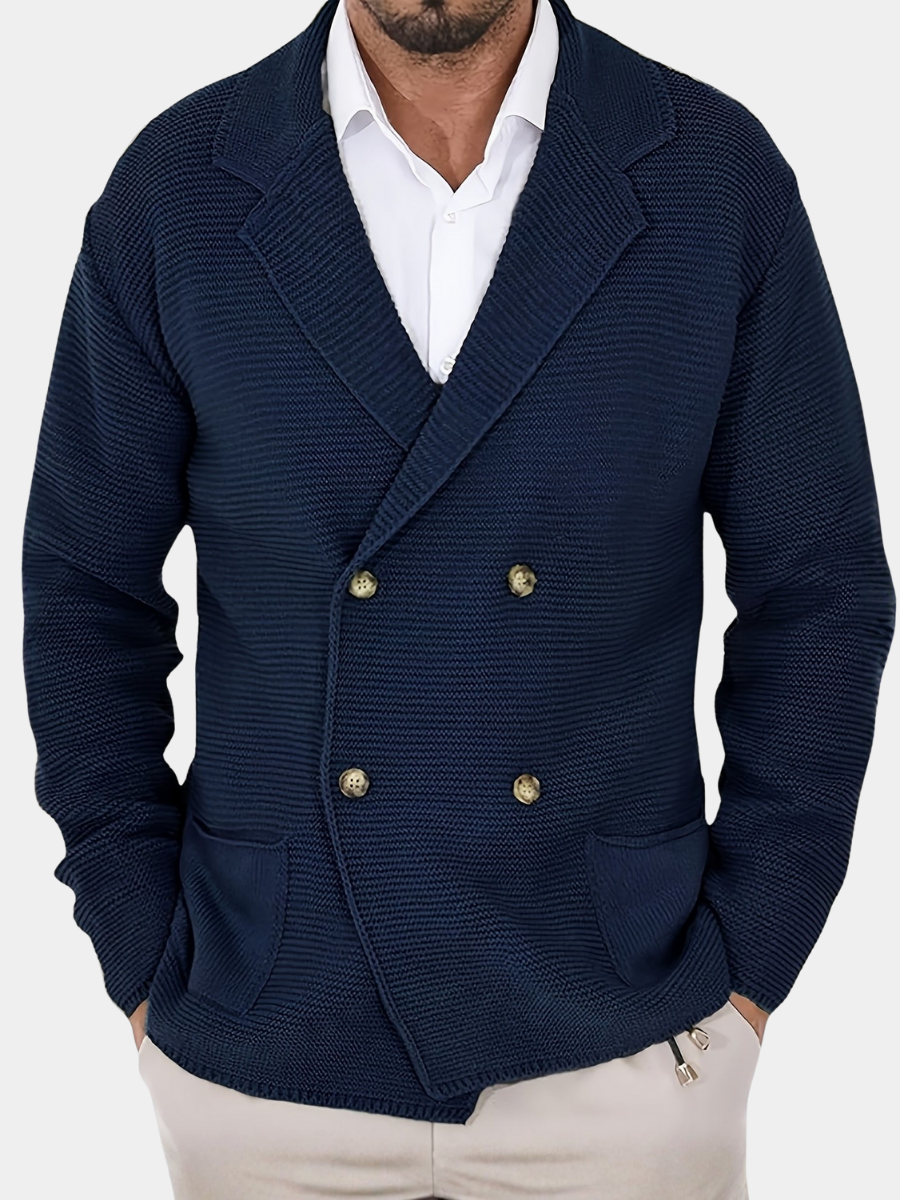 LAURENT MONACO | CARDIGAN ÉLÉGANT EN LAINE POUR HOMME