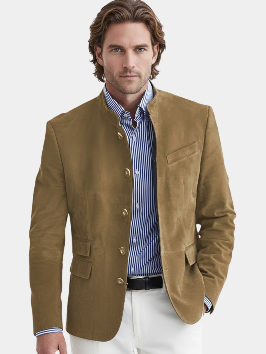 LAURENT MONACO | MEN'S SUEDETTE BLAZER