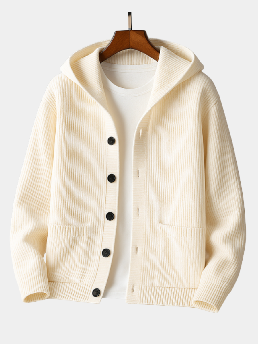 LAURENT MONACO | CARDIGAN EN LAINE POUR HOMME