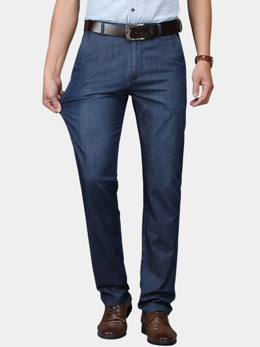Men's Classic Cut Stretch Denim Jeans