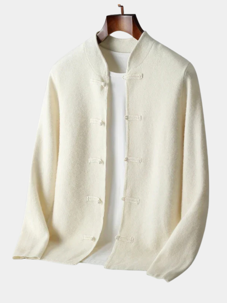 LAURENT MONACO | CARDIGAN CLASSIQUE EN CACHEMIRE