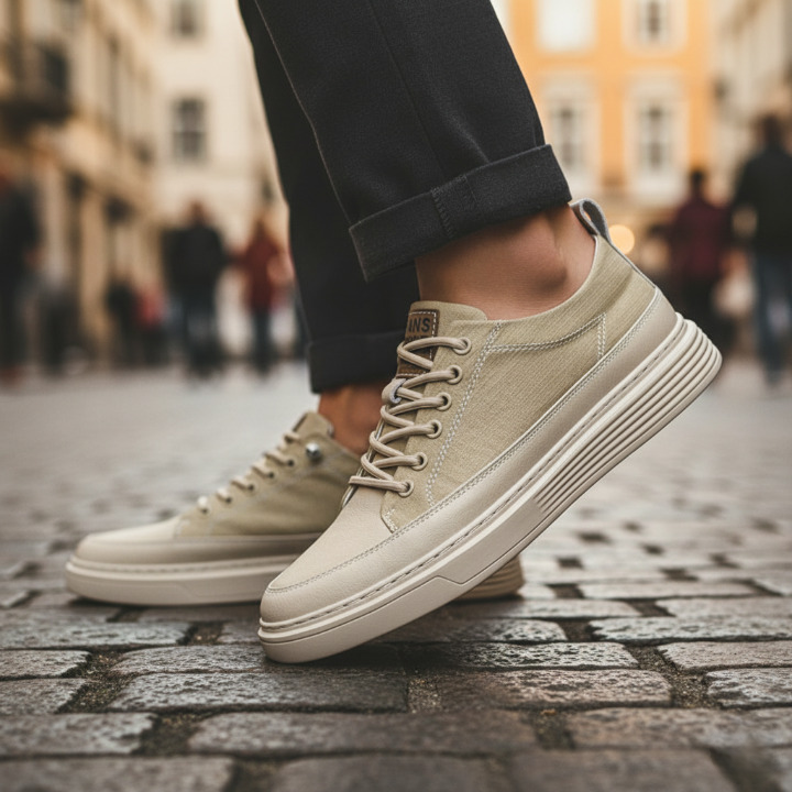 CHARLOTTE CANADA | LEATHER SNEAKERS POUR HOMME