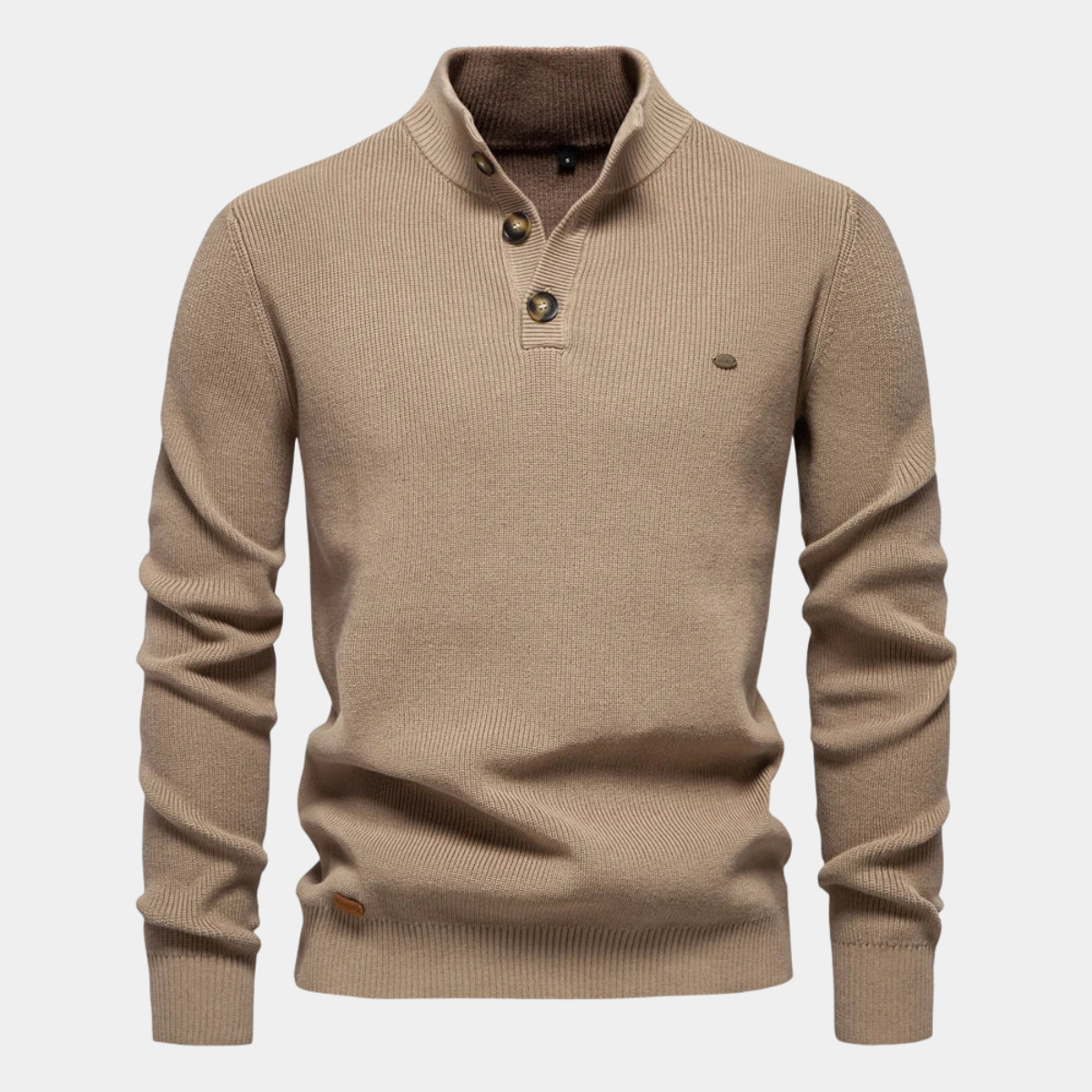 CHARLOTTE CANADA | MEN'S BUTTON DESIGN SWEATER