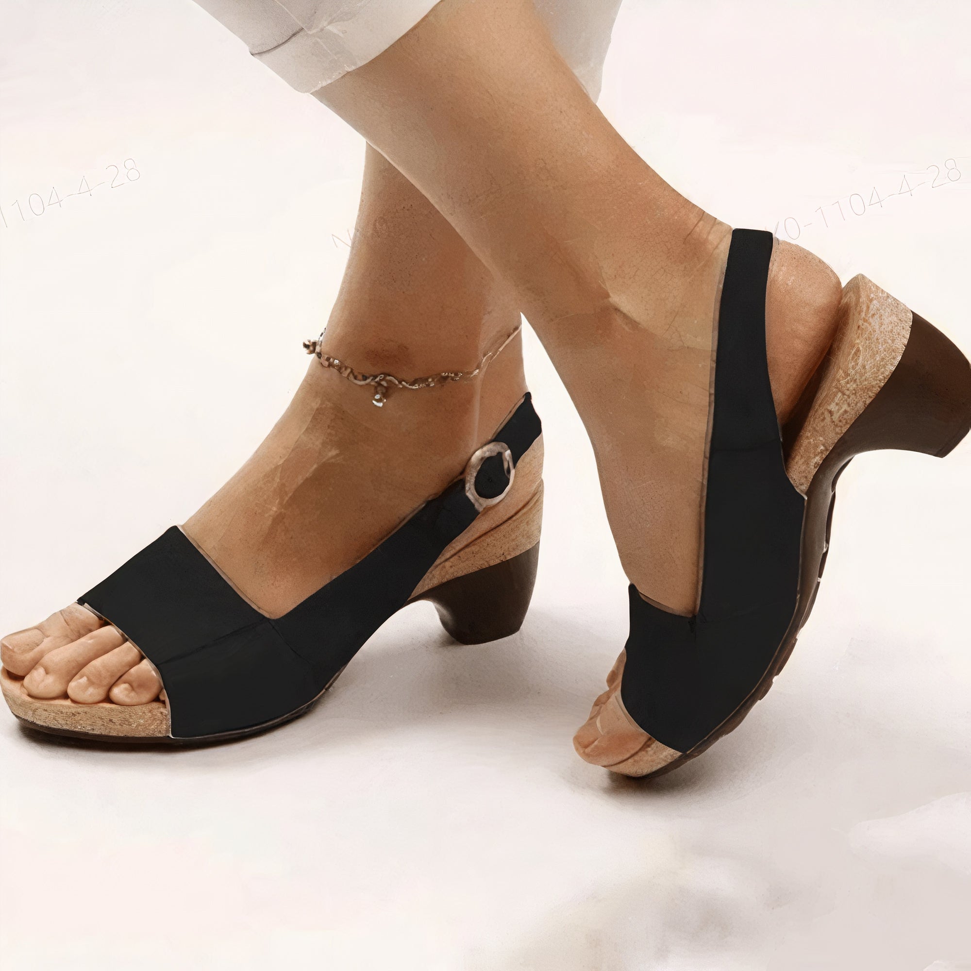 Brielle women's block heel slingback sandal