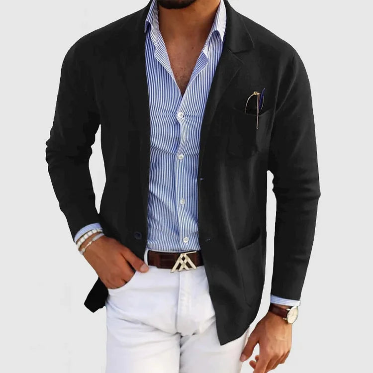 CHARLOTTE CANADA | LUXURIOUS MEN'S SOFT MATERIAL BLAZER