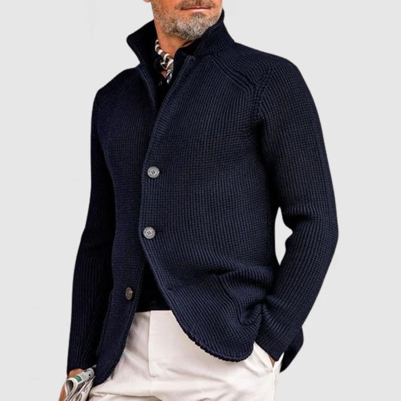 LAURENT MONACO | CARDIGAN EN MAILLE INTEMPORELLE