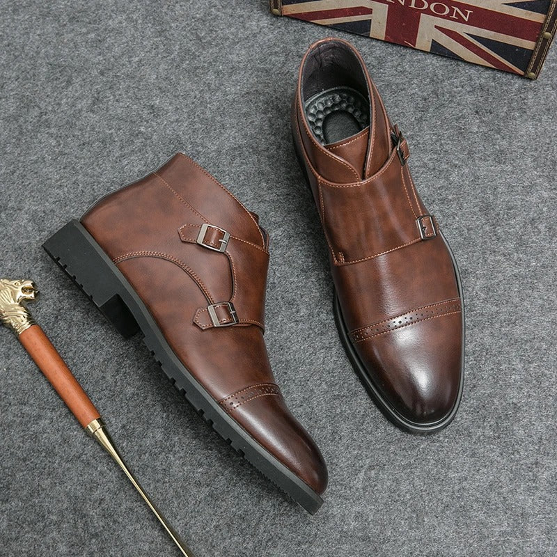 LAURENT MONACO | BOTTES MONK À DOUBLE BOUCLE