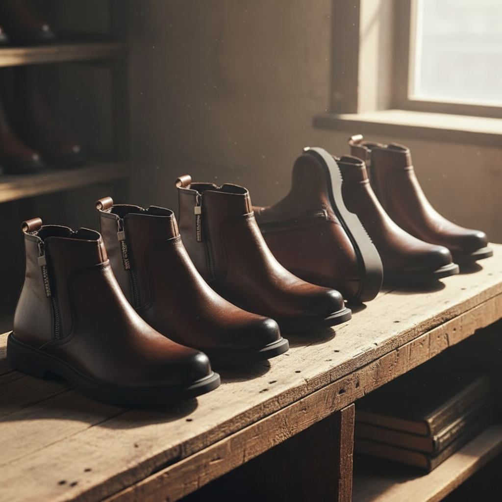 LAURENT MONACO | BOTTES ZIPPÉES POUR HOMMES