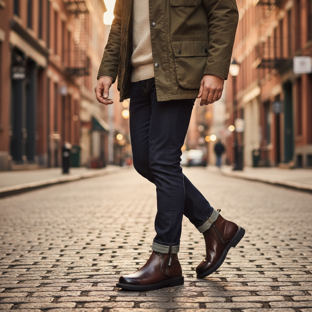 LAURENT MONACO | BOTTES ZIPPÉES POUR HOMMES