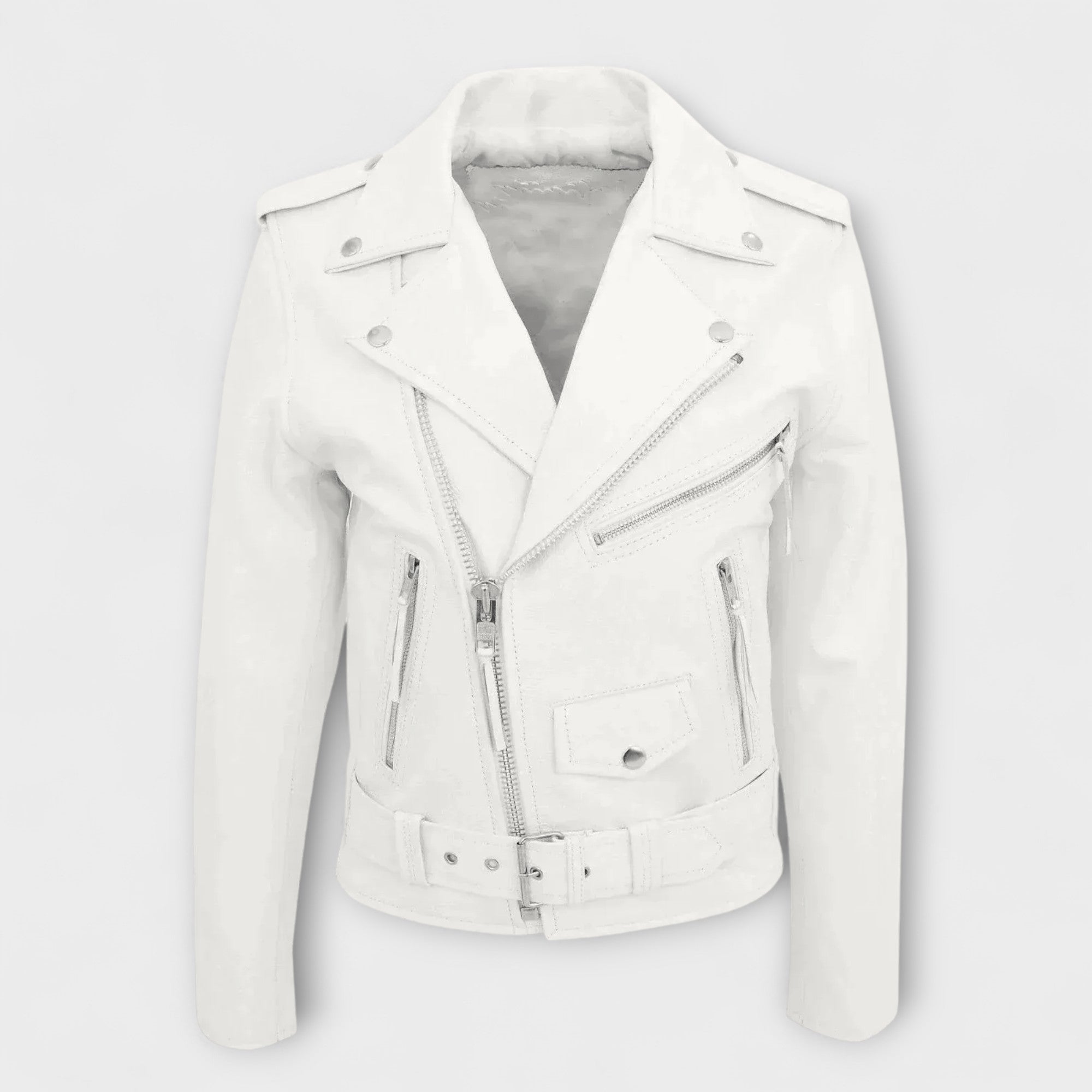 LAURENT MONACO | ELEGANT LEATHER BOMBER JACKET