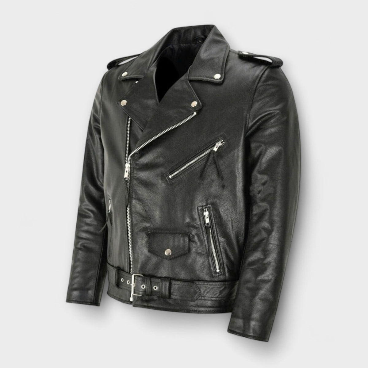 CHARLOTTE CANADA | ELEGANT LEATHER BOMBER JACKET