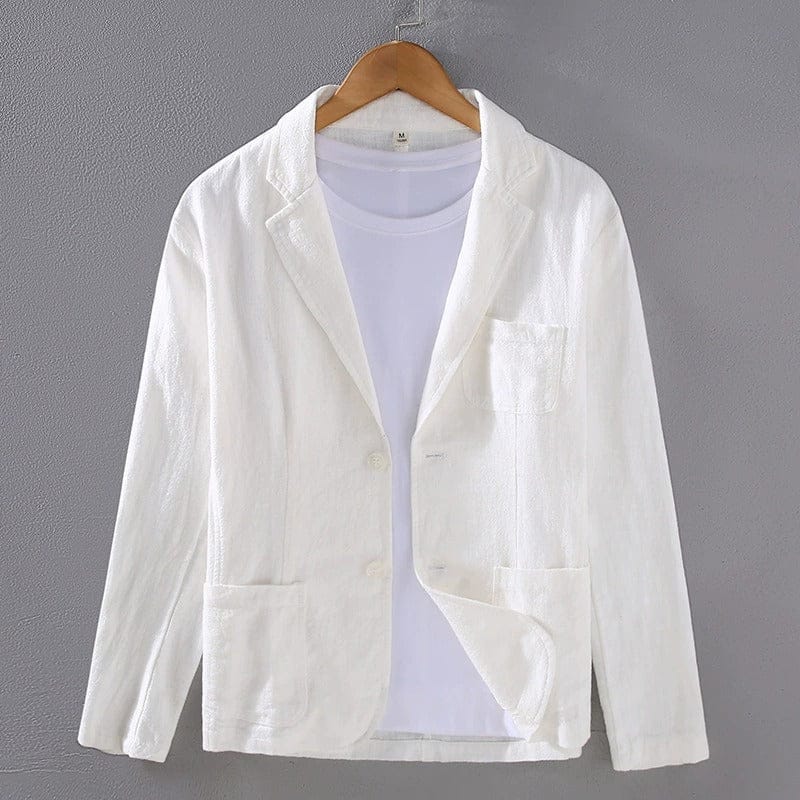 LAURENT MONACO | MEN'S LINEN BLEND BLAZER
