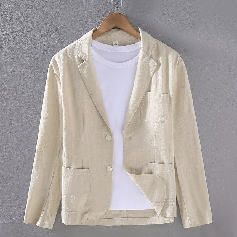 LAURENT MONACO | MEN'S LINEN BLEND BLAZER