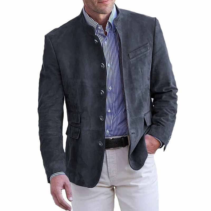 CHARLOTTE CANADA | MEN'S MANDARIN COLLAR BLAZER
