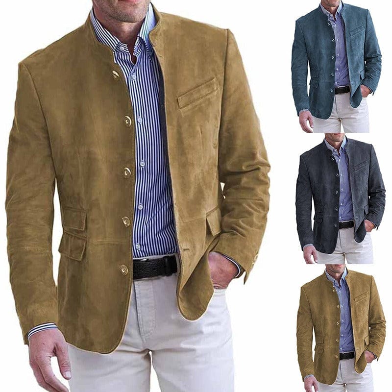 CHARLOTTE CANADA | MEN'S MANDARIN COLLAR BLAZER