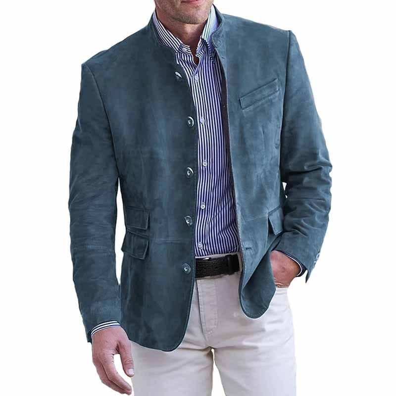 CHARLOTTE CANADA | MEN'S MANDARIN COLLAR BLAZER